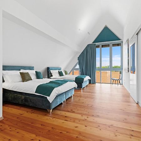 Helloflats - Luxus-Penthouse - Balkon - Parking - Zentrum - Therme - Naehe Flughafen Muc 埃尔丁 外观 照片