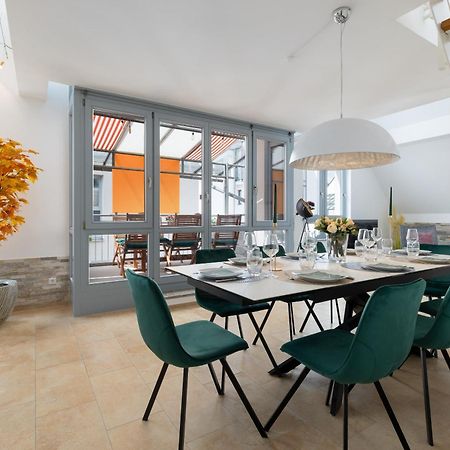 Helloflats - Luxus-Penthouse - Balkon - Parking - Zentrum - Therme - Naehe Flughafen Muc 埃尔丁 外观 照片