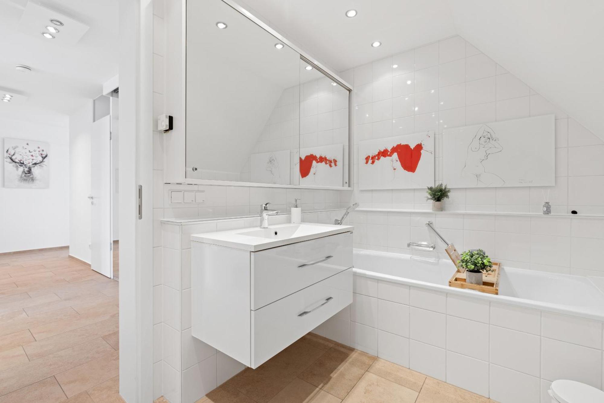 Helloflats - Luxus-Penthouse - Balkon - Parking - Zentrum - Therme - Naehe Flughafen Muc 埃尔丁 外观 照片