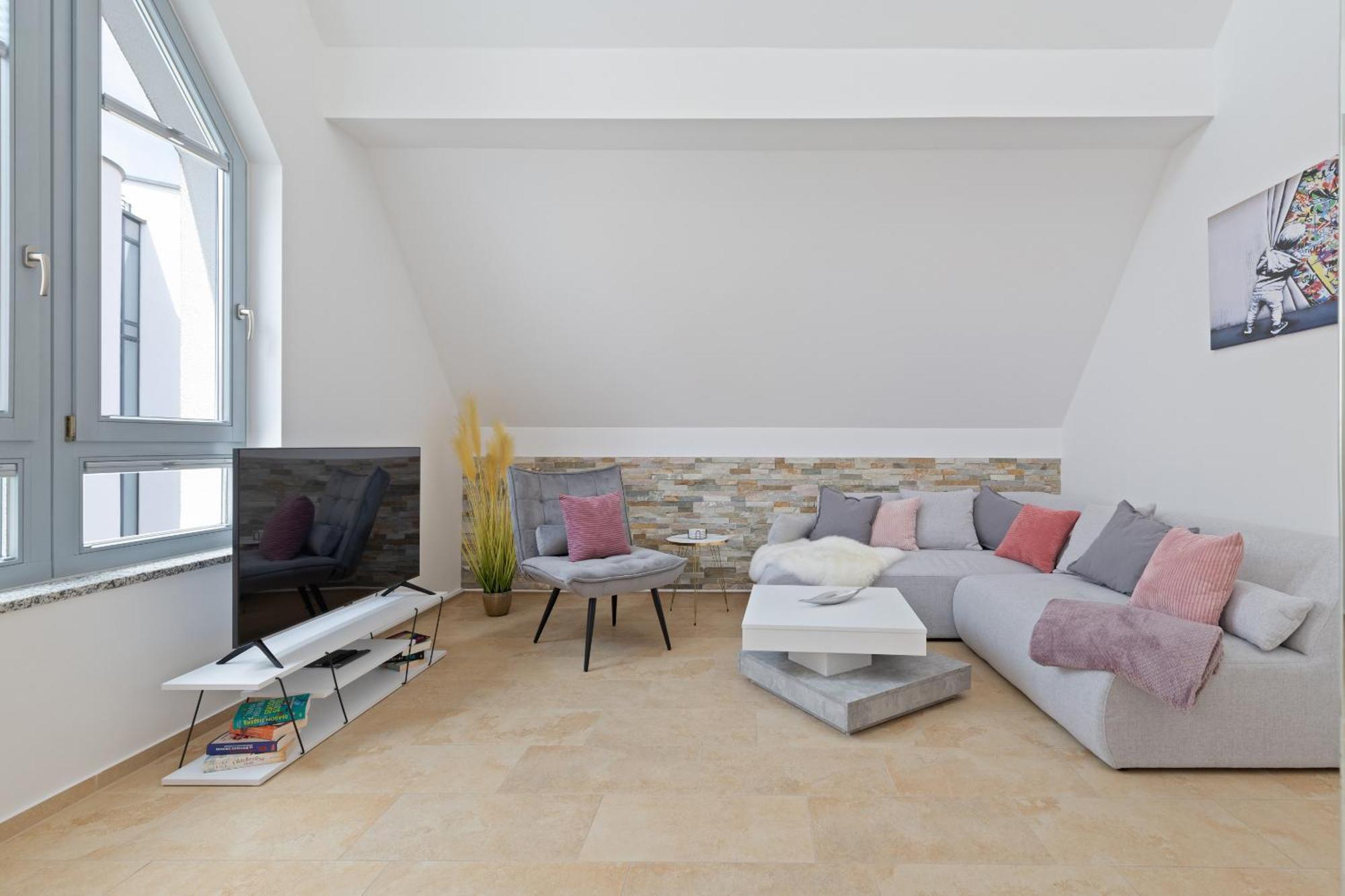Helloflats - Luxus-Penthouse - Balkon - Parking - Zentrum - Therme - Naehe Flughafen Muc 埃尔丁 外观 照片